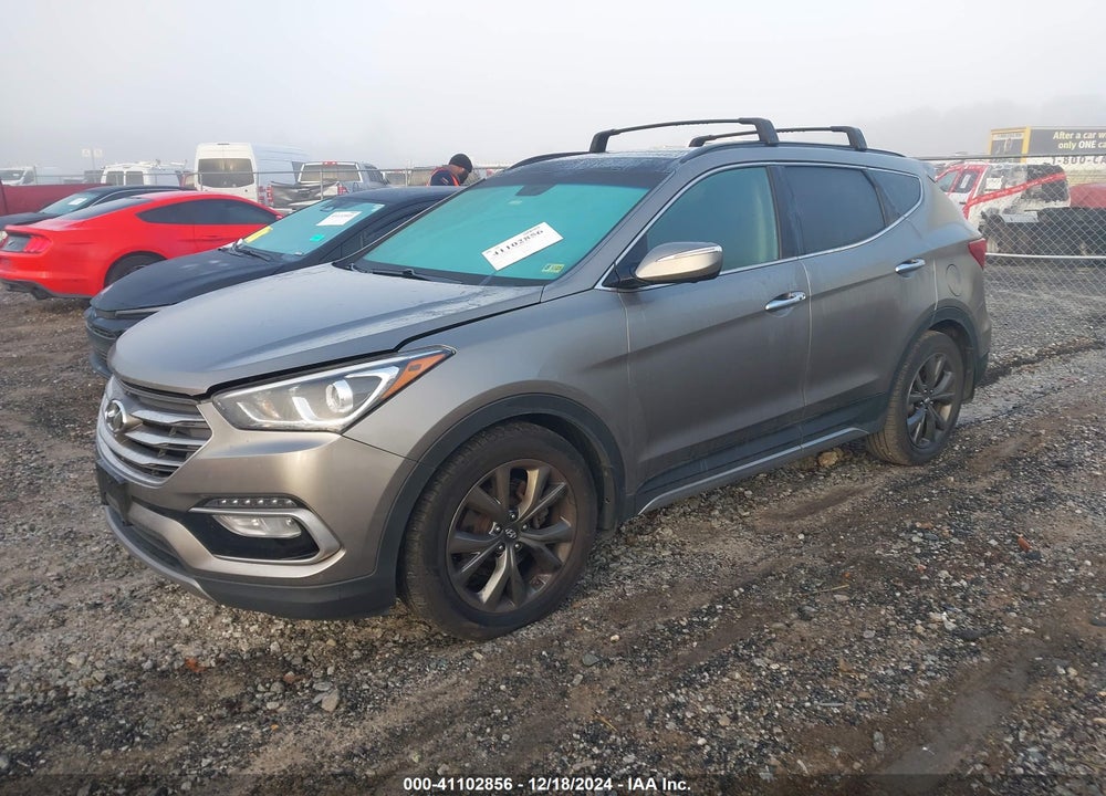 2018 HYUNDAI SANTA FE SPORT 2.0T ULTIMATE VIN: 5NMZW4LAXJH068955