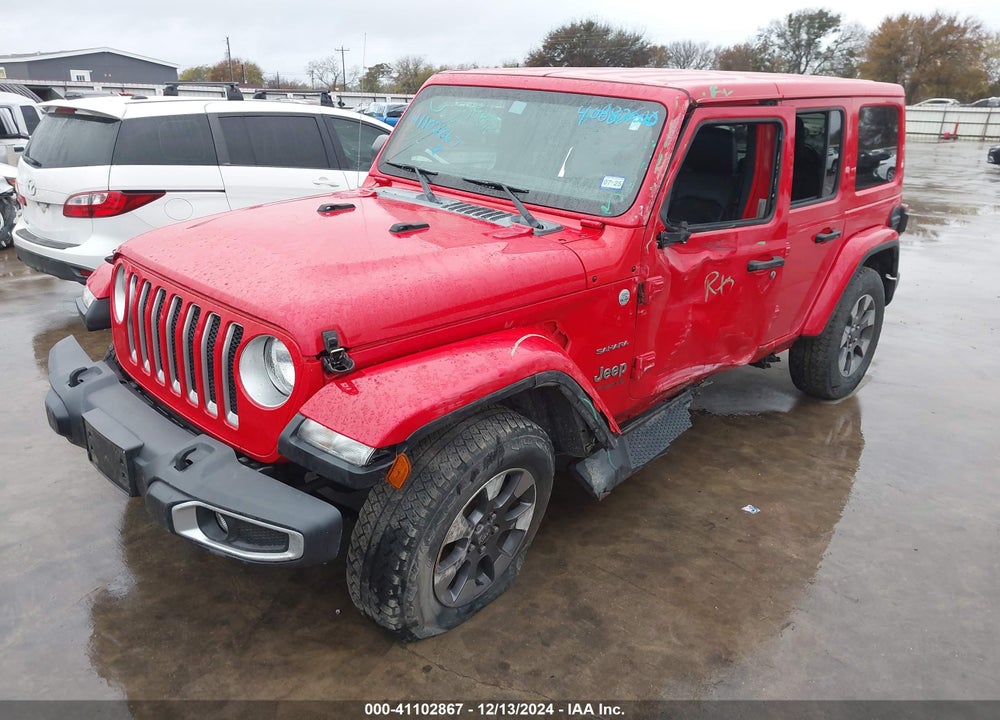 2019 JEEP WRANGLER UNLIMITED SAHARA 4X4 VIN: 1C4HJXEG3KW568161