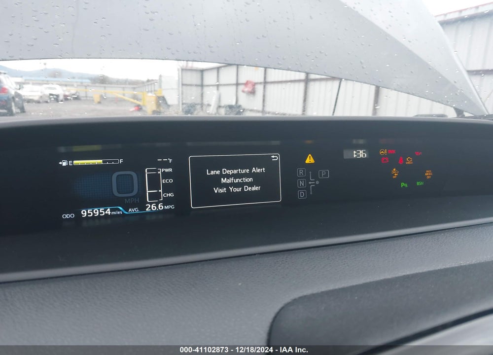 2019 TOYOTA PRIUS LE VIN: JTDL9RFU3K3000416