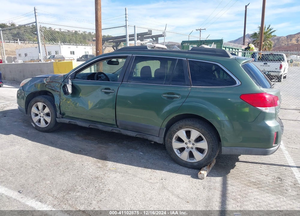 2011 SUBARU OUTBACK 2.5I PREMIUM VIN: 4S4BRBCC6B3436946