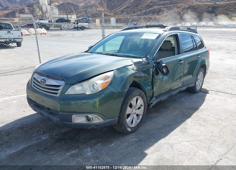 2011 SUBARU OUTBACK 2.5I PREMIUM VIN: 4S4BRBCC6B3436946