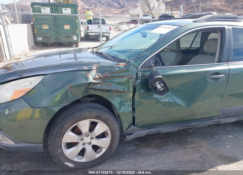 2011 SUBARU OUTBACK 2.5I PREMIUM VIN: 4S4BRBCC6B3436946