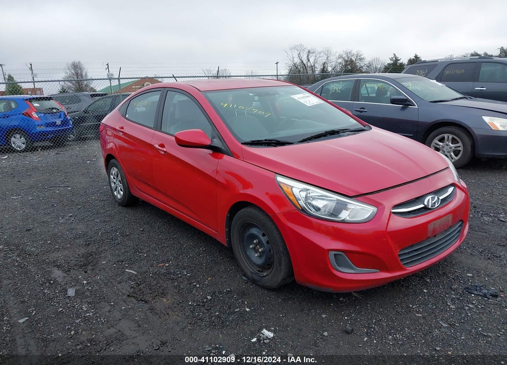 2016 HYUNDAI ACCENT SE VIN: KMHCT4AE0GU983301