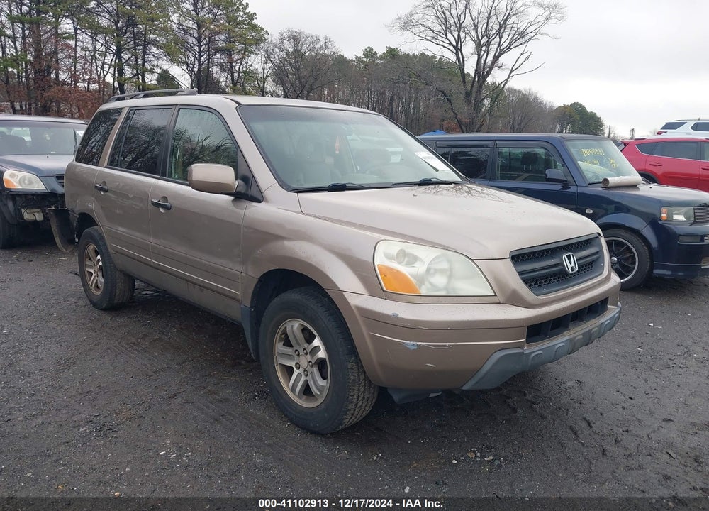 2003 HONDA PILOT EX-L VIN: 2HKYF18533H570363