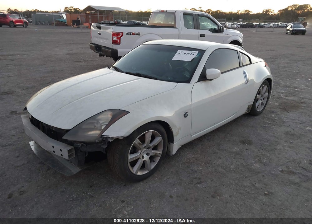 2003 NISSAN 350Z TOURING VIN: JN1AZ34E43T010389