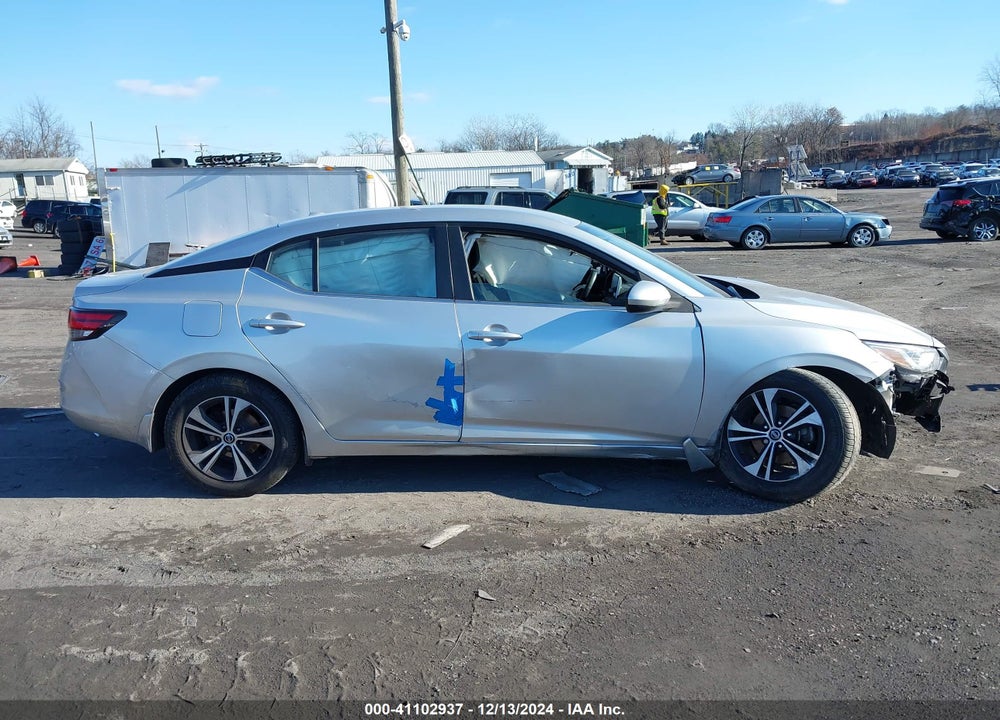 2021 NISSAN SENTRA SV XTRONIC CVT VIN: 3N1AB8CV5MY321874