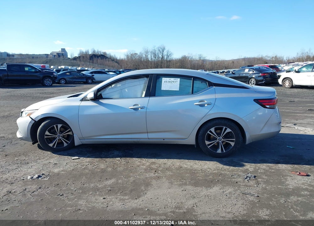 2021 NISSAN SENTRA SV XTRONIC CVT VIN: 3N1AB8CV5MY321874