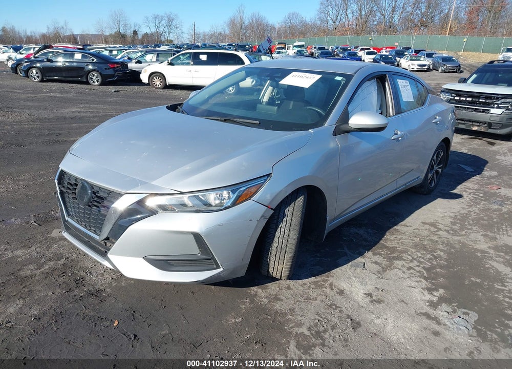 2021 NISSAN SENTRA SV XTRONIC CVT VIN: 3N1AB8CV5MY321874