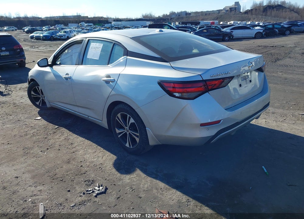 2021 NISSAN SENTRA SV XTRONIC CVT VIN: 3N1AB8CV5MY321874