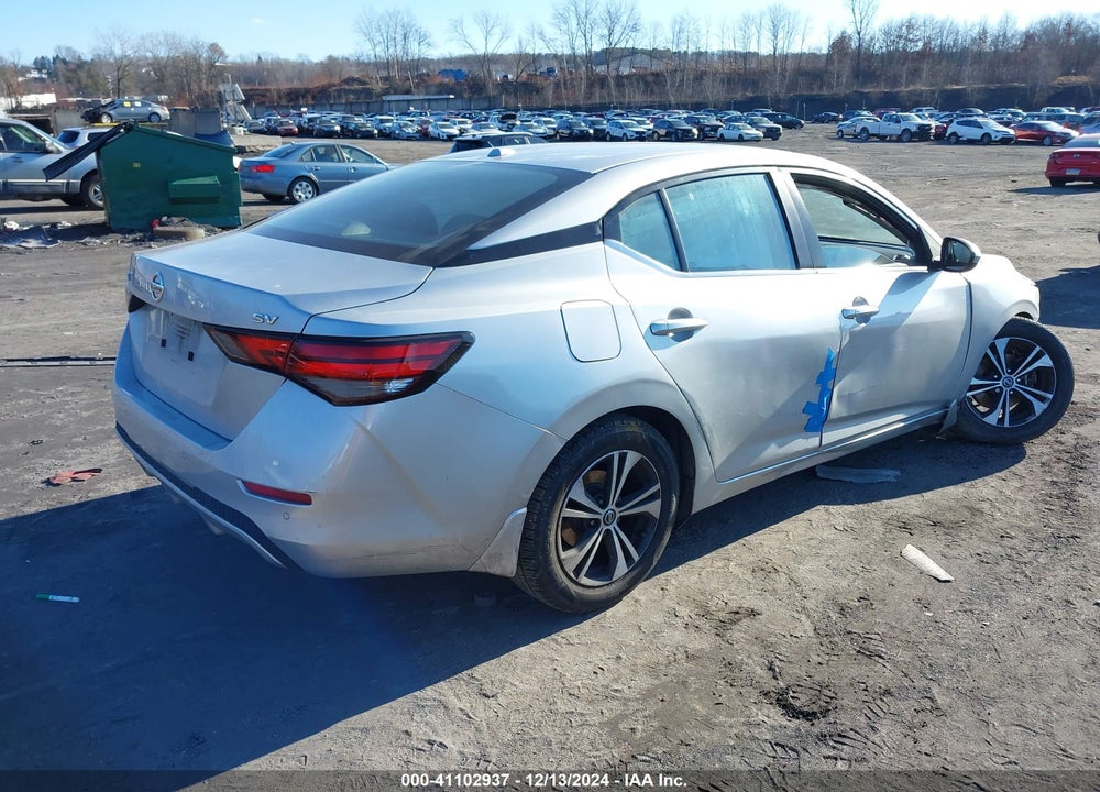 2021 NISSAN SENTRA SV XTRONIC CVT VIN: 3N1AB8CV5MY321874
