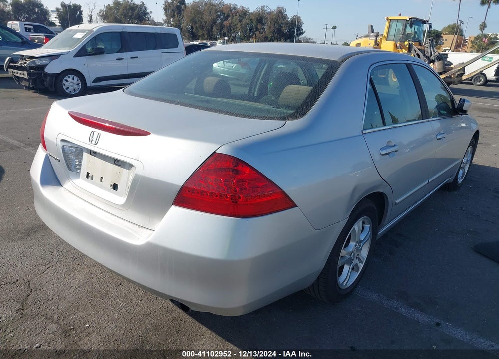 2006 HONDA ACCORD 2.4 EX VIN: 1HGCM56786A050359