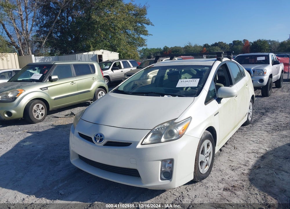 2010 TOYOTA PRIUS VIN: JTDKN3DU6A0147708