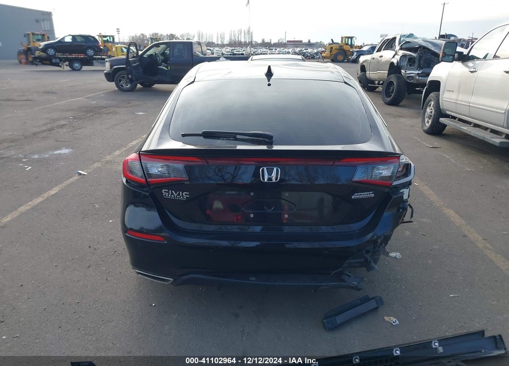 2022 HONDA CIVIC SPORT TOURING VIN: 19XFL1H8XNE020515