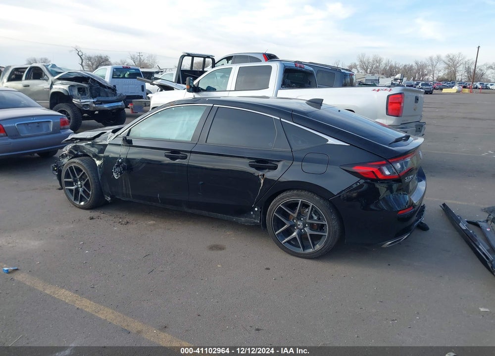 2022 HONDA CIVIC SPORT TOURING VIN: 19XFL1H8XNE020515