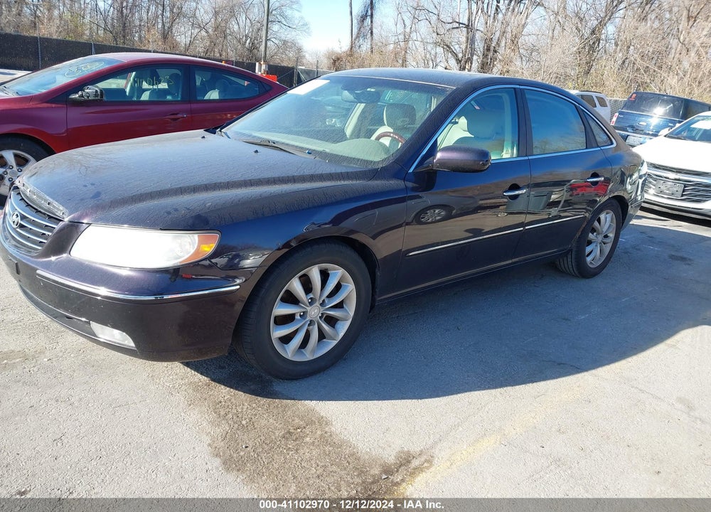 2006 HYUNDAI AZERA LIMITED/SE VIN: KMHFC46F86A059610