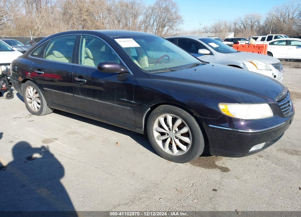 2006 HYUNDAI AZERA LIMITED/SE VIN: KMHFC46F86A059610
