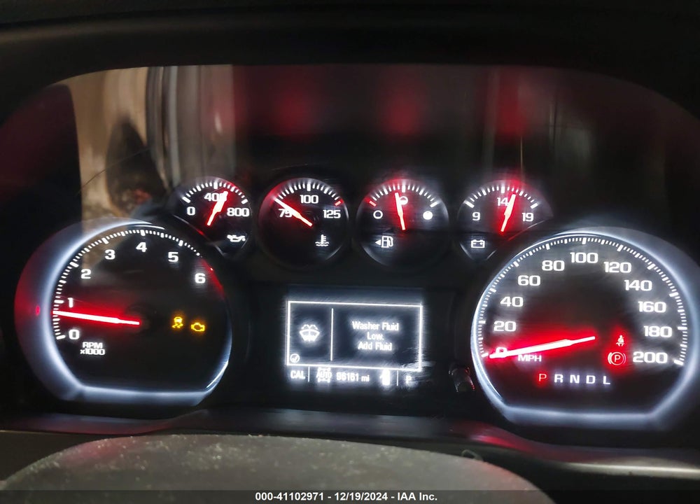 2019 CHEVROLET SILVERADO 1500 CUSTOM TRAIL BOSS VIN: 1GCRYCEF7KZ258917