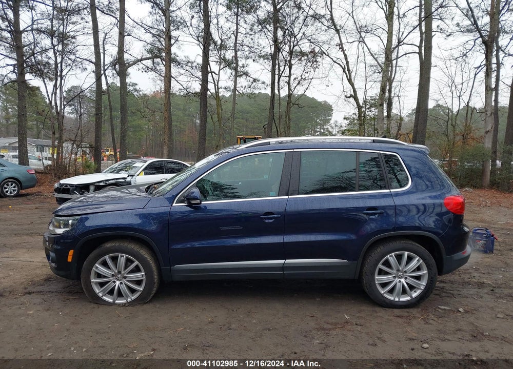 2013 VOLKSWAGEN TIGUAN VIN: WVGBV7AX1DW509981