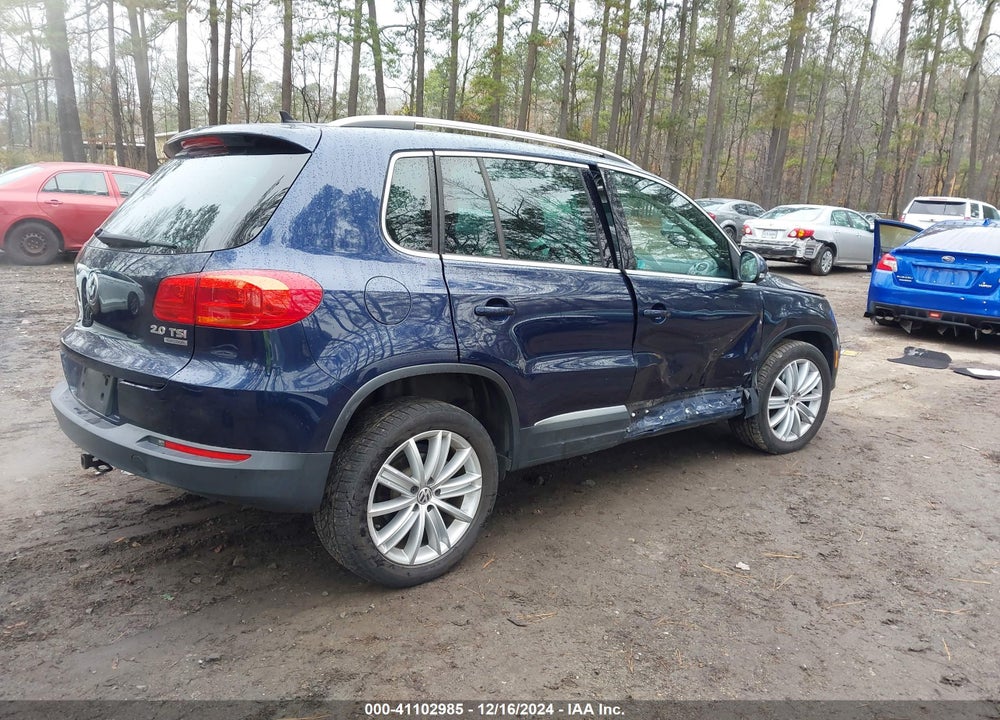 2013 VOLKSWAGEN TIGUAN VIN: WVGBV7AX1DW509981