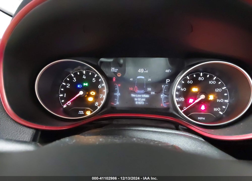 2018 JEEP COMPASS TRAILHAWK 4X4 VIN: 3C4NJDDB8JT264948