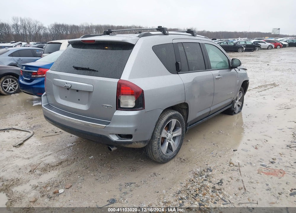2016 JEEP COMPASS HIGH ALTITUDE EDITION VIN: 1C4NJCEA7GD719965