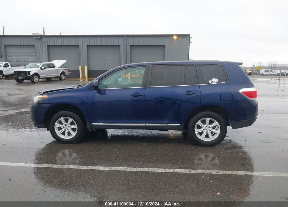 2012 TOYOTA HIGHLANDER VIN: 5TDZA3EH9CS026800