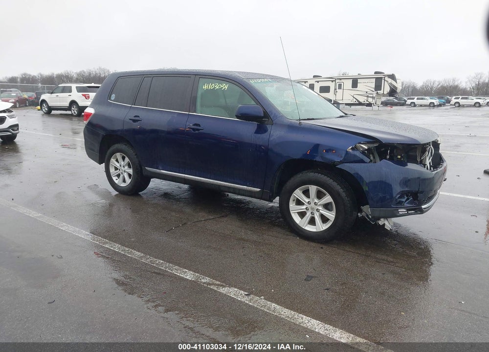 2012 TOYOTA HIGHLANDER VIN: 5TDZA3EH9CS026800