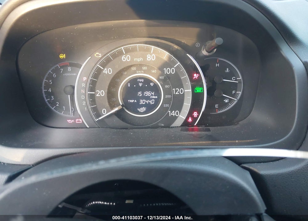 2012 HONDA CR-V VIN: 5J6RM3H54CL000996