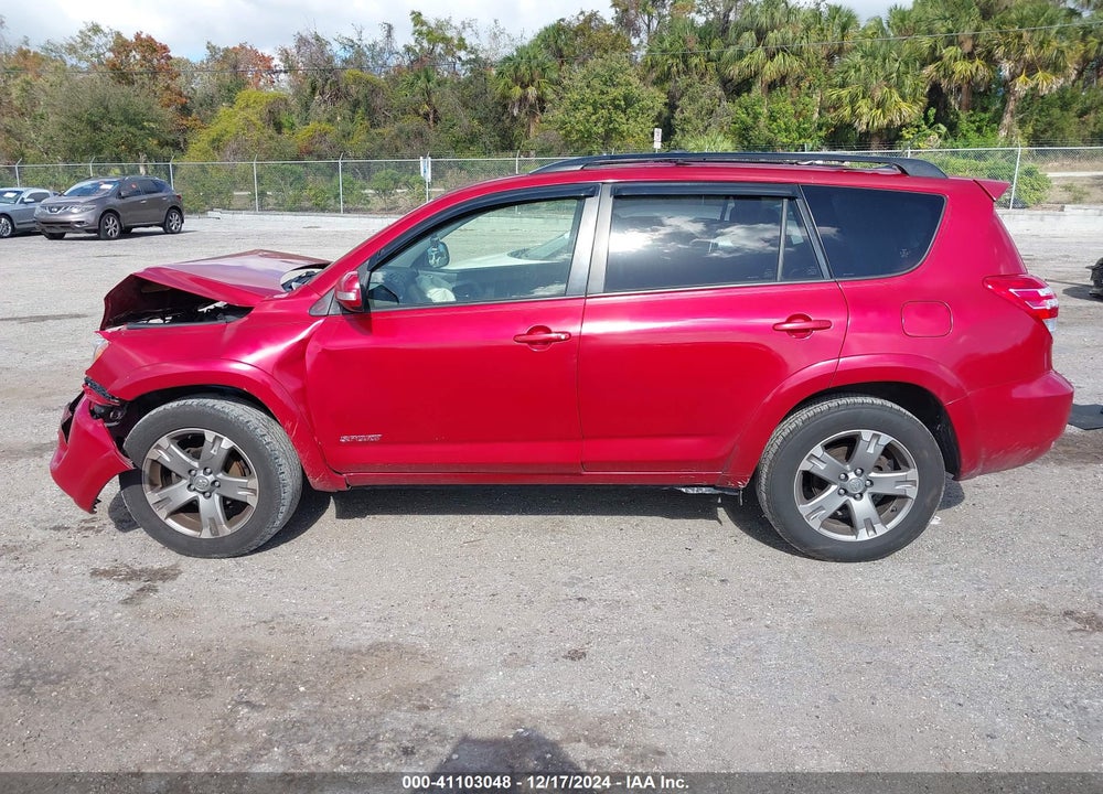 2012 TOYOTA RAV4 SPORT VIN: JTMRF4DVXC5054318
