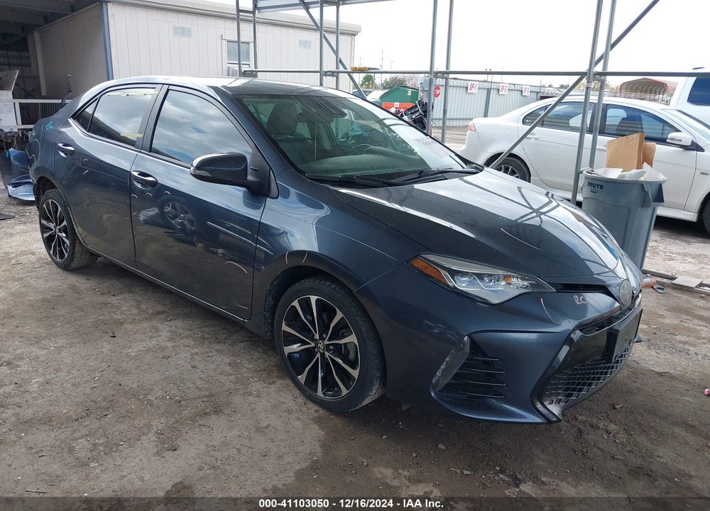 2018 TOYOTA COROLLA SE VIN: 2T1BURHE3JC017643