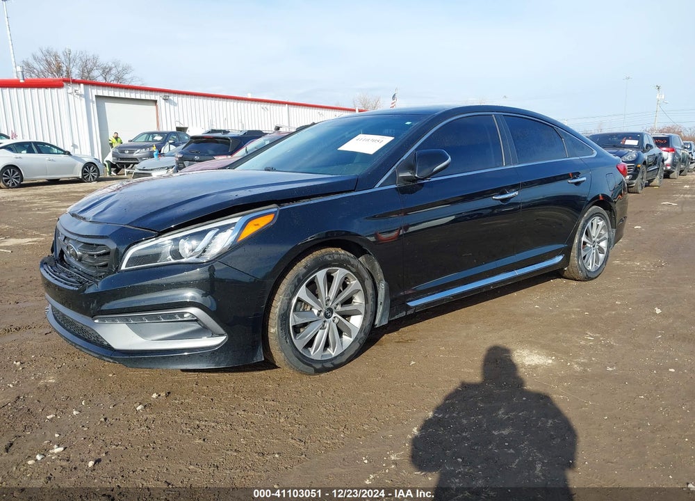 2016 HYUNDAI SONATA SPORT VIN: 5NPE34AF9GH333530