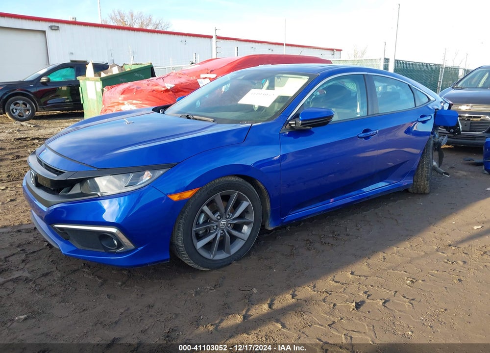 2020 HONDA CIVIC EX VIN: 19XFC1F38LE025233