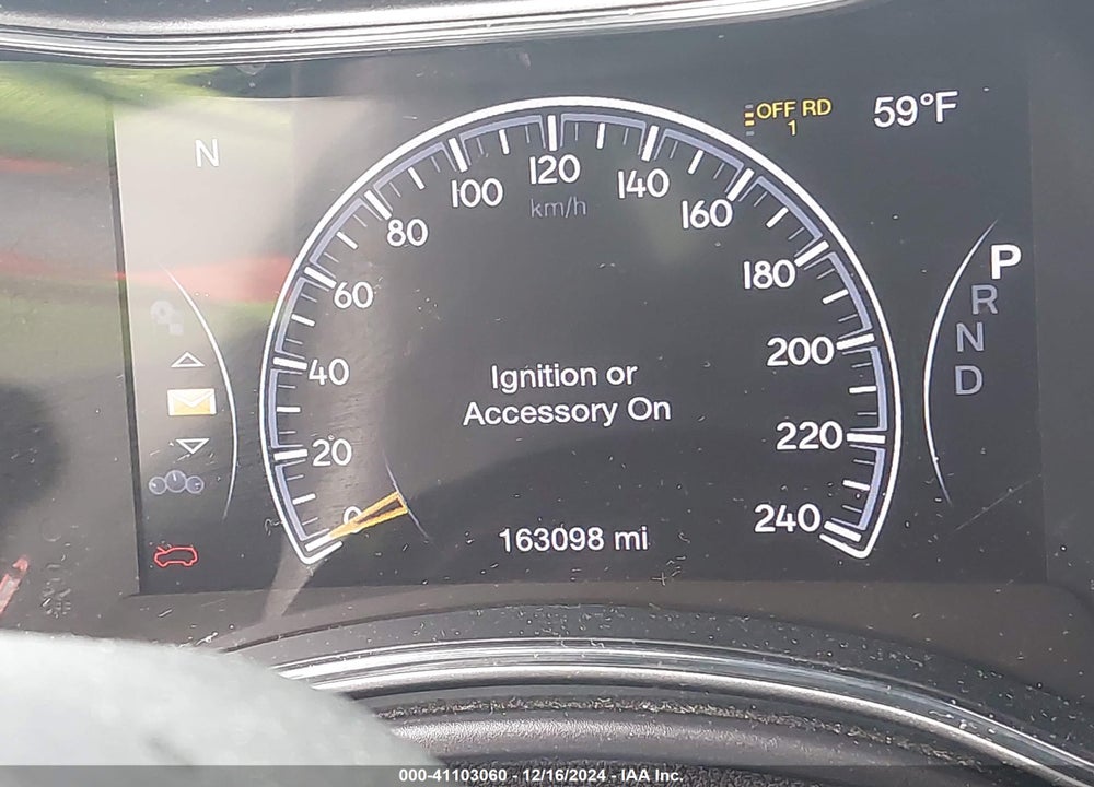 2017 JEEP GRAND CHEROKEE VIN: 1C4RJFLG4HC744971