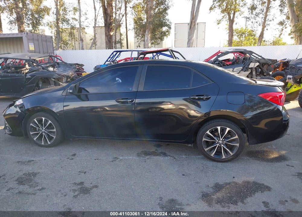 2018 TOYOTA COROLLA SE VIN: 5YFBURHE7JP757809