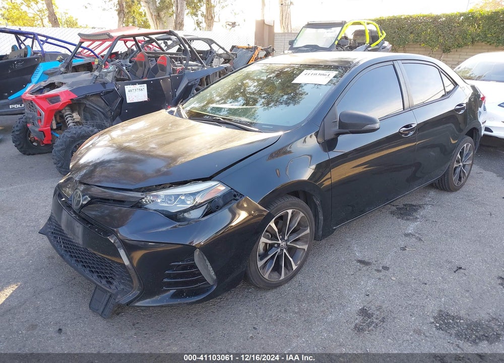 2018 TOYOTA COROLLA SE VIN: 5YFBURHE7JP757809
