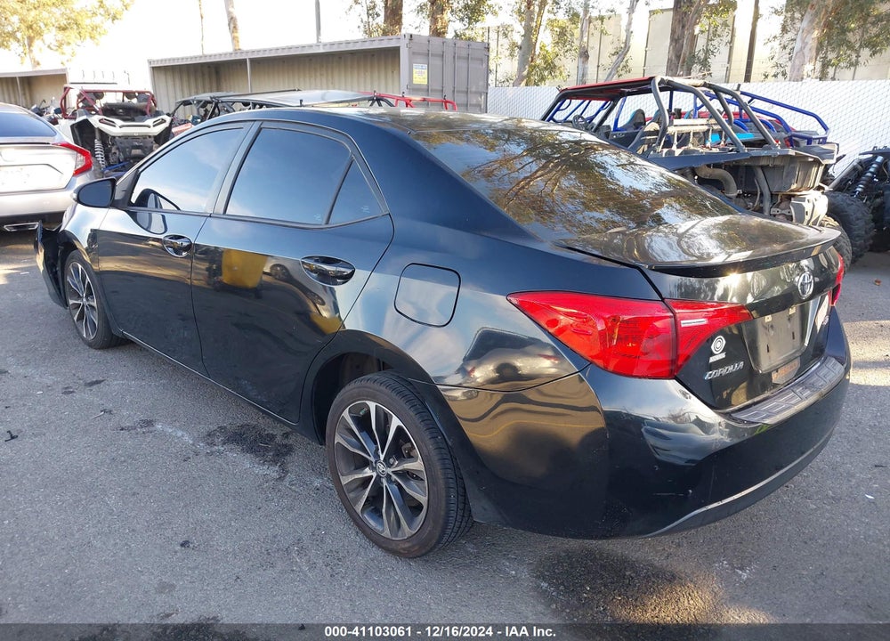 2018 TOYOTA COROLLA SE VIN: 5YFBURHE7JP757809