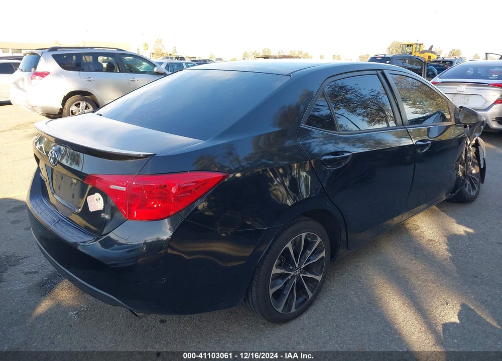 2018 TOYOTA COROLLA SE VIN: 5YFBURHE7JP757809