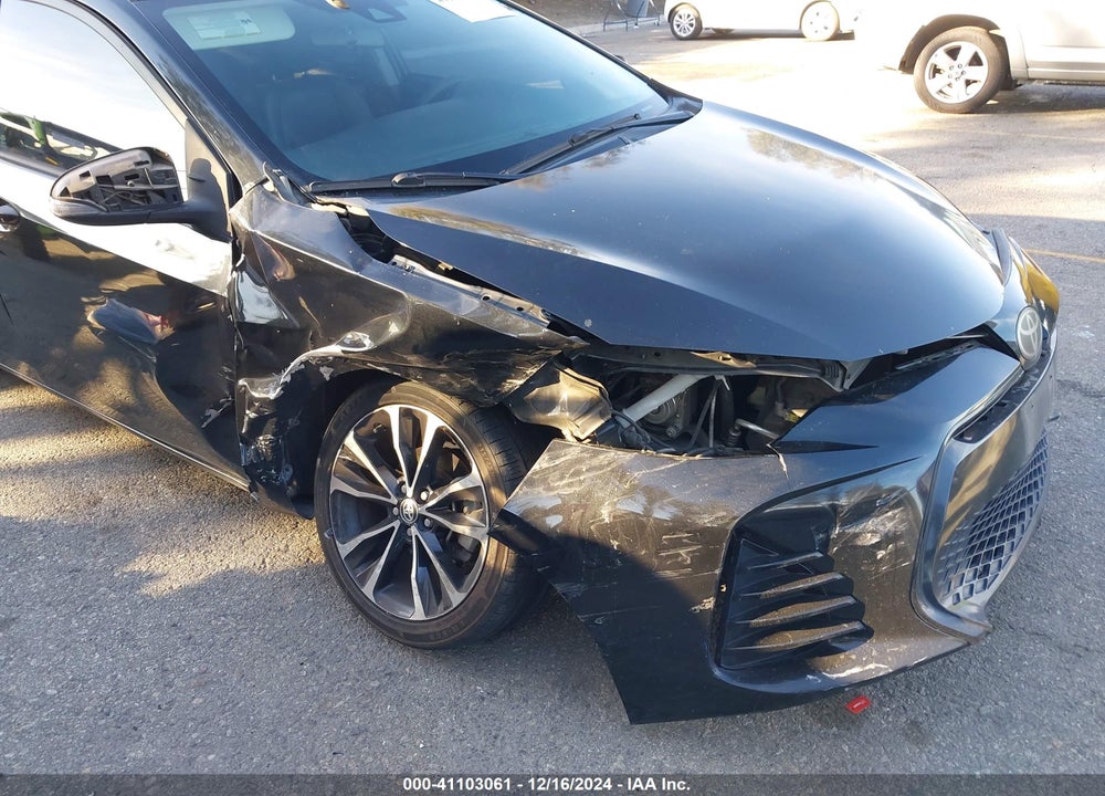 2018 TOYOTA COROLLA SE VIN: 5YFBURHE7JP757809