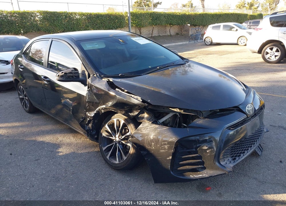 2018 TOYOTA COROLLA SE VIN: 5YFBURHE7JP757809