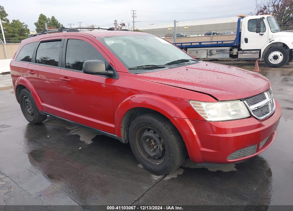 2009 DODGE JOURNEY SE VIN: 3D4GG47B39T516610
