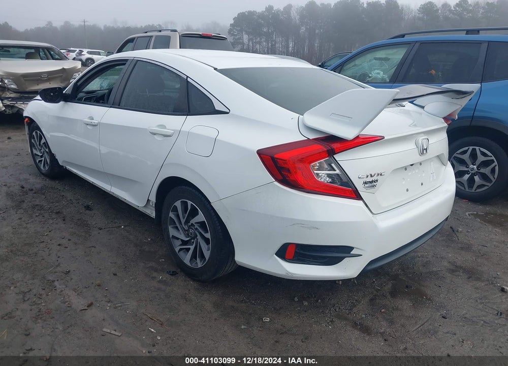 2016 HONDA CIVIC VIN: 2HGFC2F74GH529475