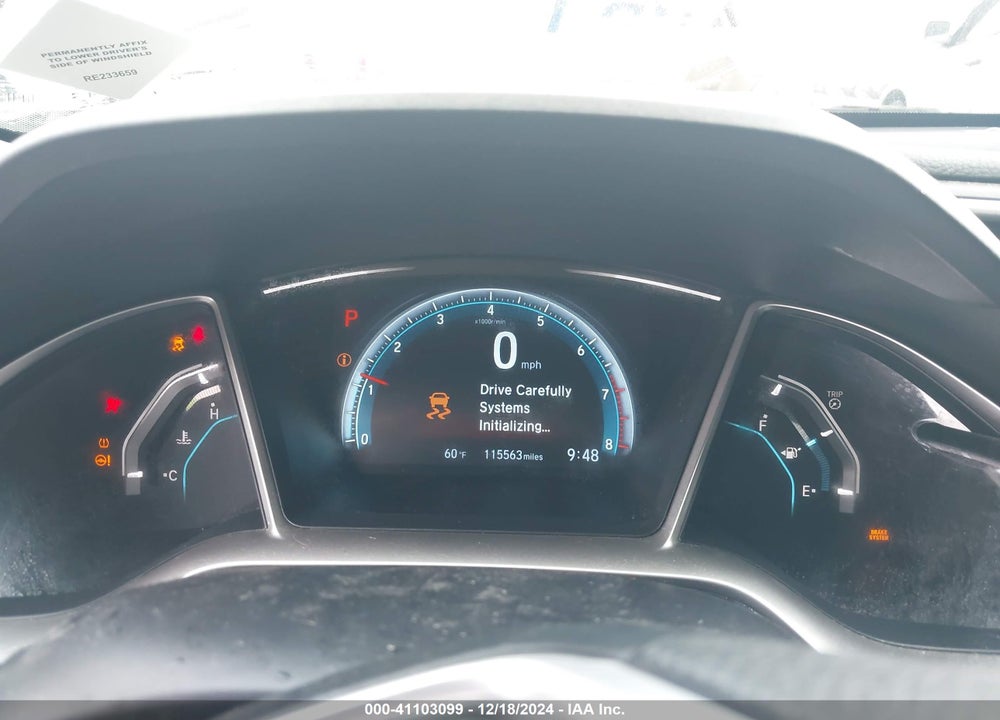 2016 HONDA CIVIC VIN: 2HGFC2F74GH529475