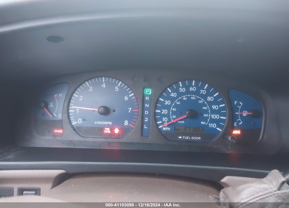 2001 TOYOTA SIENNA XLE VIN: 4T3ZF13C91U346921