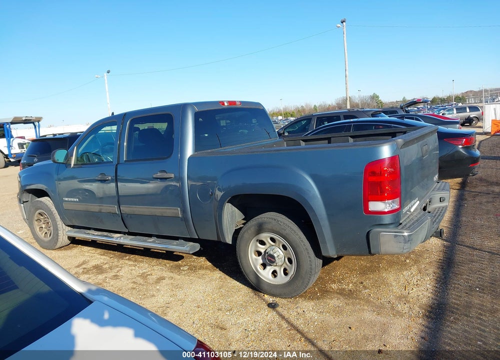 2013 GMC SIERRA 1500 SLE VIN: 3GTP1VEA8DG259346