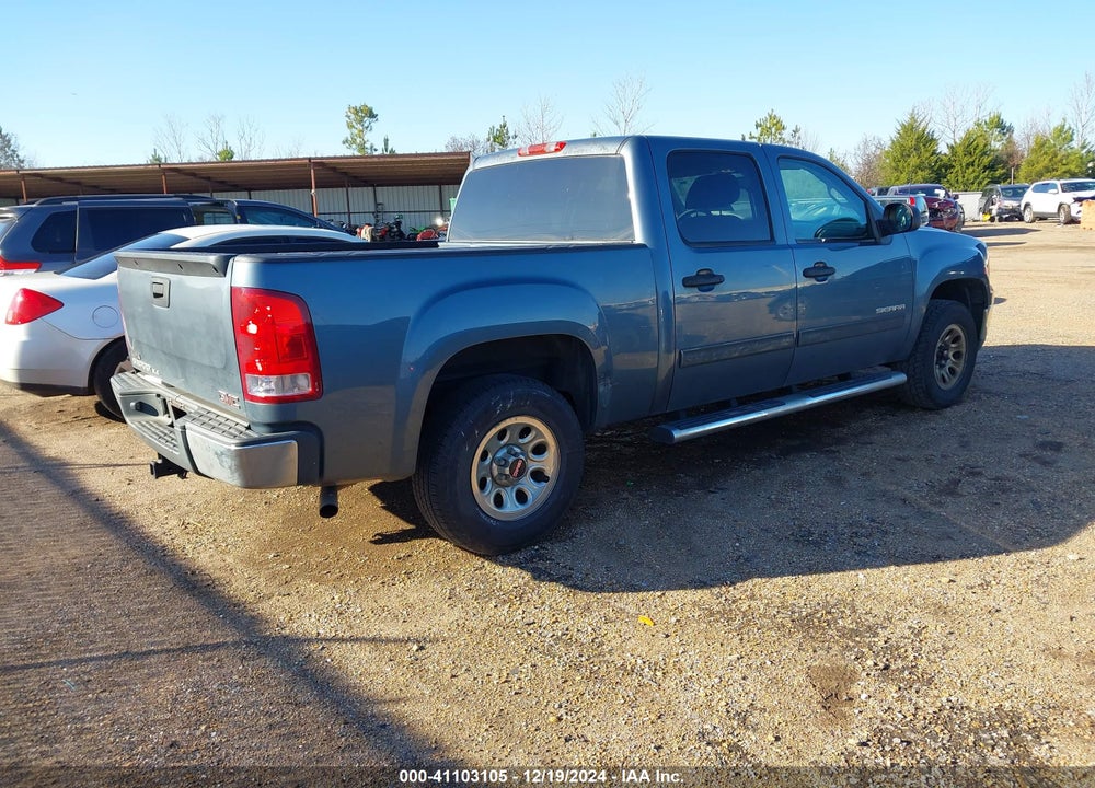 2013 GMC SIERRA 1500 SLE VIN: 3GTP1VEA8DG259346