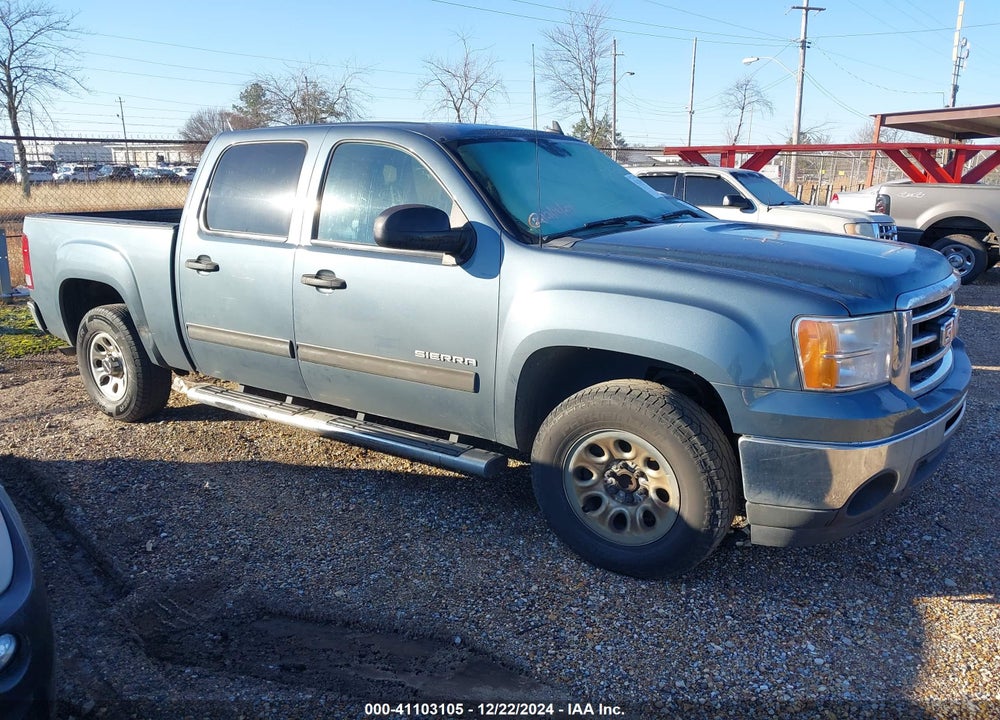 2013 GMC SIERRA 1500 SLE VIN: 3GTP1VEA8DG259346