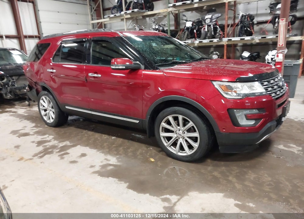 2017 FORD EXPLORER LIMITED VIN: 1FM5K8FH9HGA67688