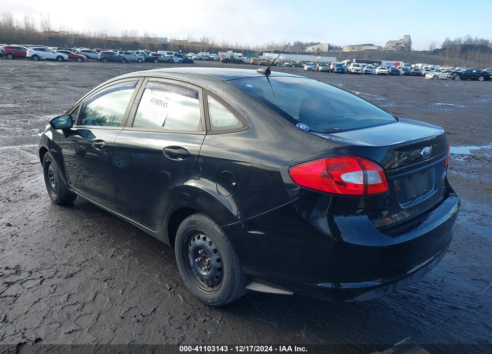 2012 FORD FIESTA S VIN: 3FADP4AJ7CM117349