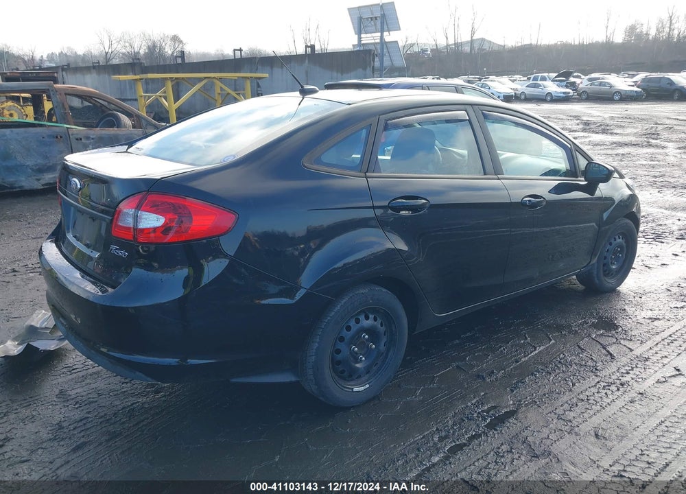 2012 FORD FIESTA S VIN: 3FADP4AJ7CM117349
