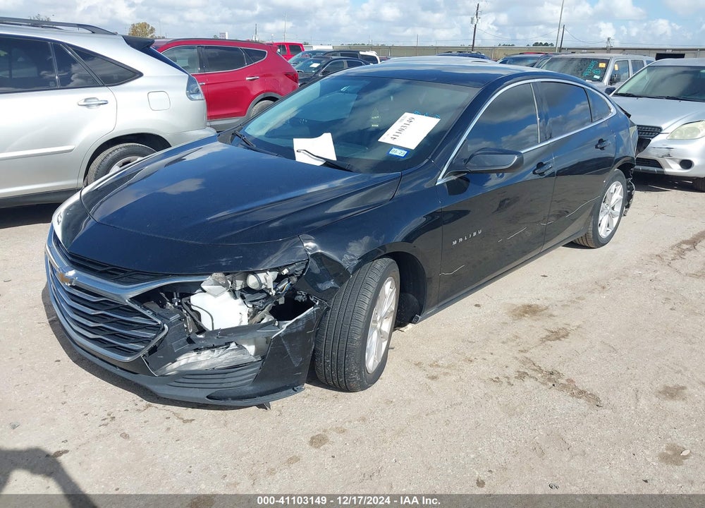 2020 CHEVROLET MALIBU FWD LT VIN: 1G1ZD5ST2LF006506